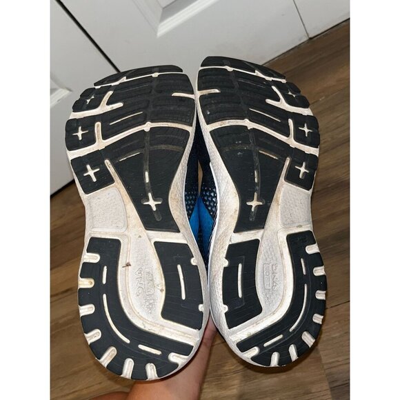 Brooks Adrenaline GTS 21 Black/Blue Lightweight & Cushioned Men's Running Shoes - Picture 7 of 9